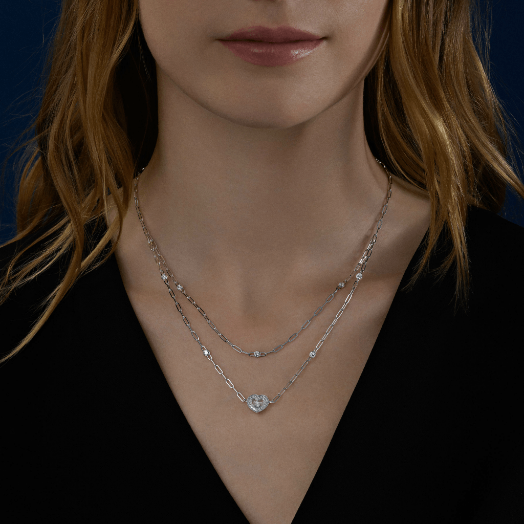 Chopard Happy Diamonds Icons Heart collier witgoud met diamant - 81A054-1221 - #4 Chopard Happy Diamonds Icons Heart collier witgoud met diamant - 81A054-1221 - #4