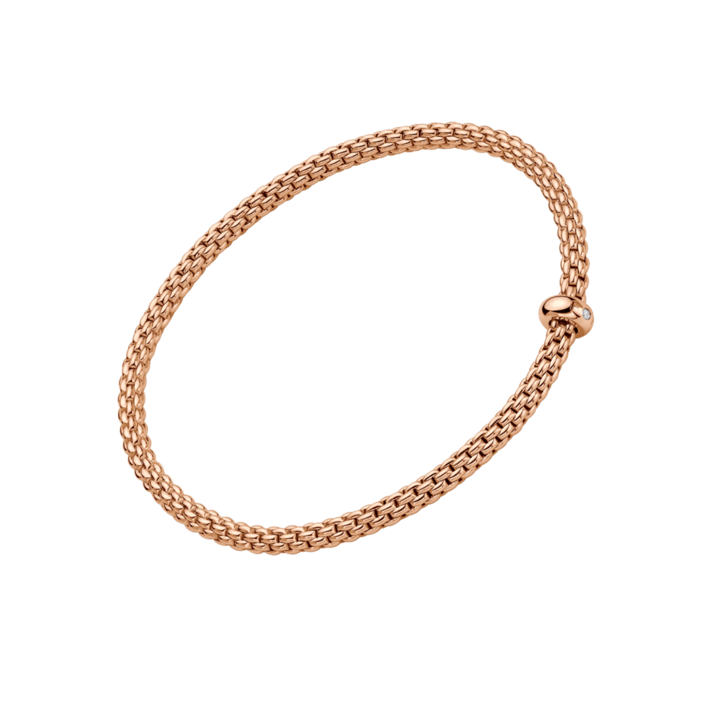 FOPE Prima armband roodgoud met diamant - 01M08BX_BB_R_XRX_00L - #2 FOPE Prima armband roodgoud met diamant - 01M08BX_BB_R_XRX_00L - #2