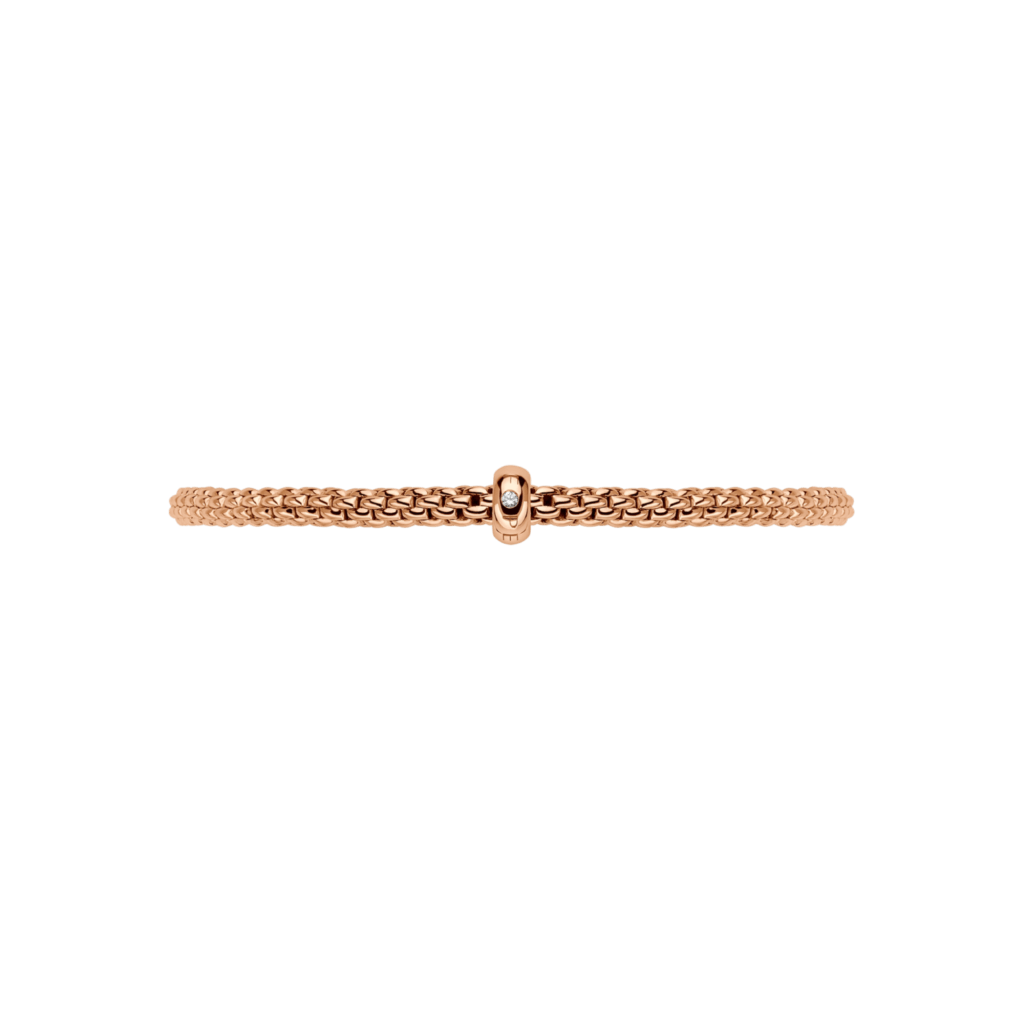 FOPE Prima armband roodgoud met diamant - 01M08BX_BB_R_XRX_00L - #1 FOPE Prima armband roodgoud met diamant - 01M08BX_BB_R_XRX_00L - #1