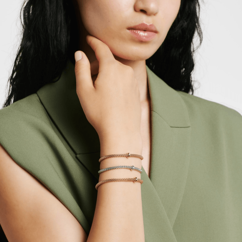 FOPE Prima armband roodgoud met diamant - 01M08BX_BB_R_XRX_00L - #5 FOPE Prima armband roodgoud met diamant - 01M08BX_BB_R_XRX_00L - #5