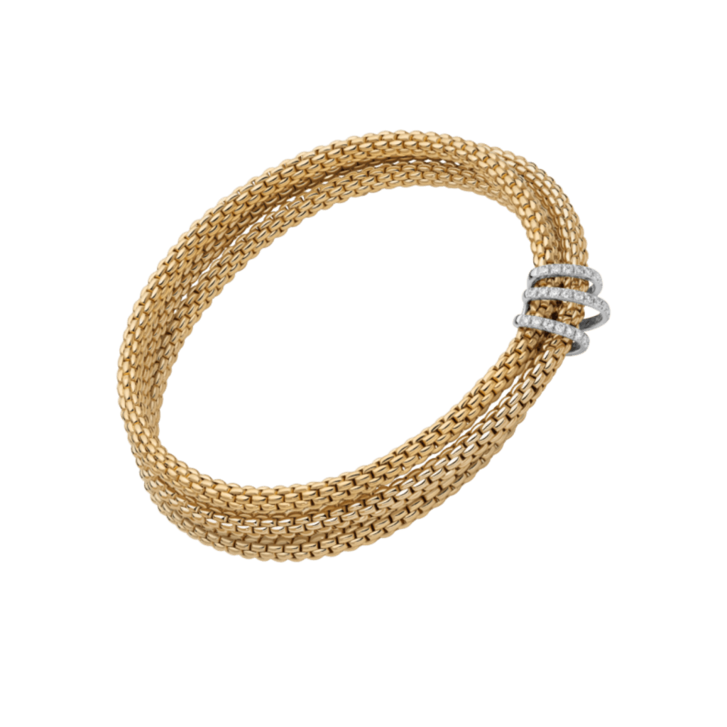 FOPE Prima Aura armband geelgoud met diamant - 75108BX_PB_G_XBX_00M - #2 FOPE Prima Aura armband geelgoud met diamant - 75108BX_PB_G_XBX_00M - #2