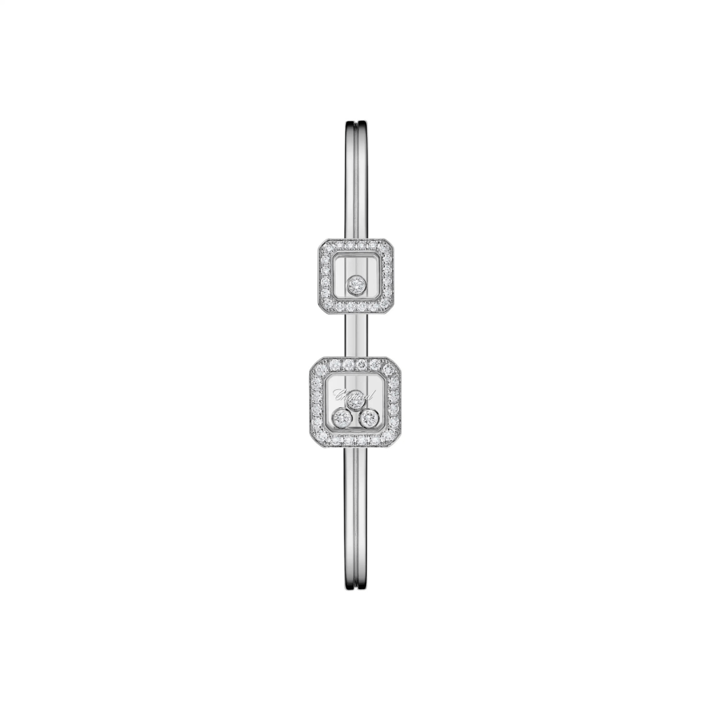 Chopard Happy Diamonds Icons Square armband witgoud met diamant - 85A114-1202 - #4 Chopard Happy Diamonds Icons Square armband witgoud met diamant - 85A114-1202 - #4