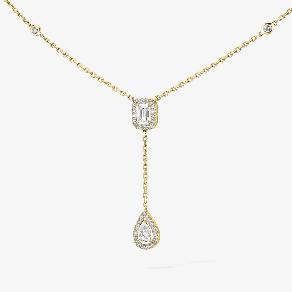 Messika My Twin collier geelgoud met diamant - 6693-YG - #4 Messika My Twin collier geelgoud met diamant - 6693-YG - #4