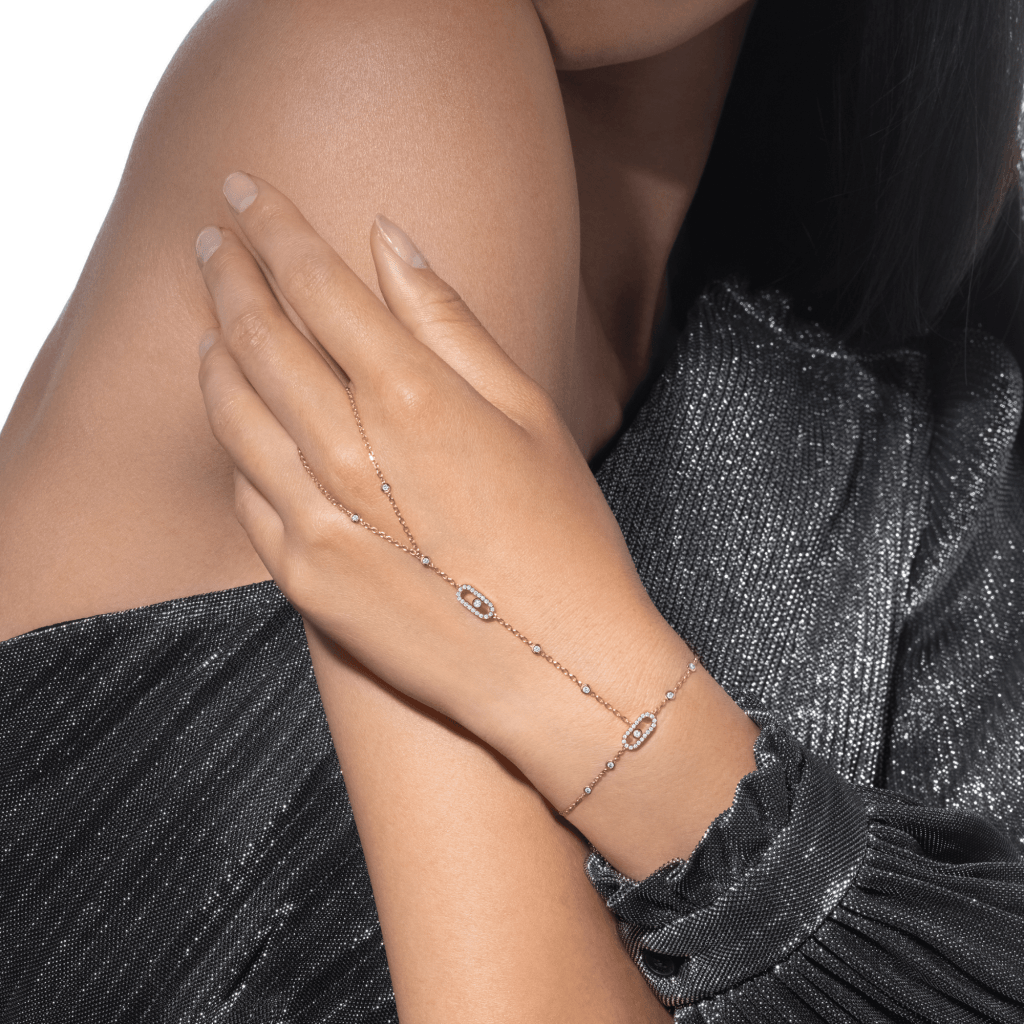 Messika Move Uno armband roodgoud met diamant - 12021-PG - #2 Messika Move Uno armband roodgoud met diamant - 12021-PG - #2