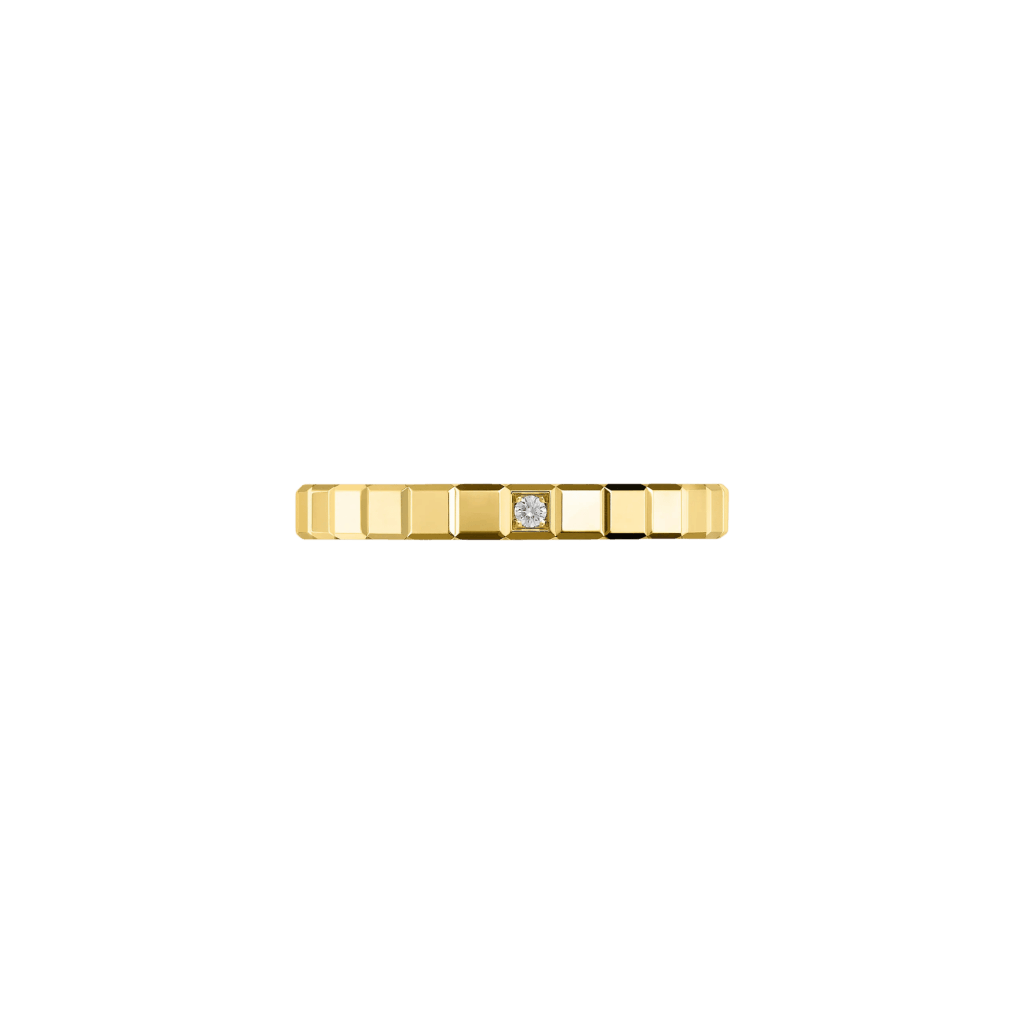 Chopard Ice Cube Mini ring geelgoud met diamant - 827702-0232 - #3 Chopard Ice Cube Mini ring geelgoud met diamant - 827702-0232 - #3