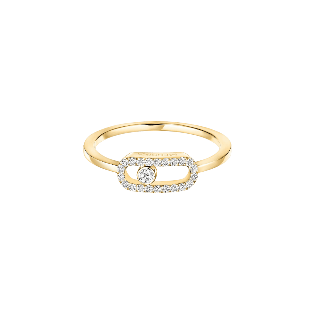 Messika Move Uno ring geelgoud met diamant - 4705-YG - #3 Messika Move Uno ring geelgoud met diamant - 4705-YG - #3