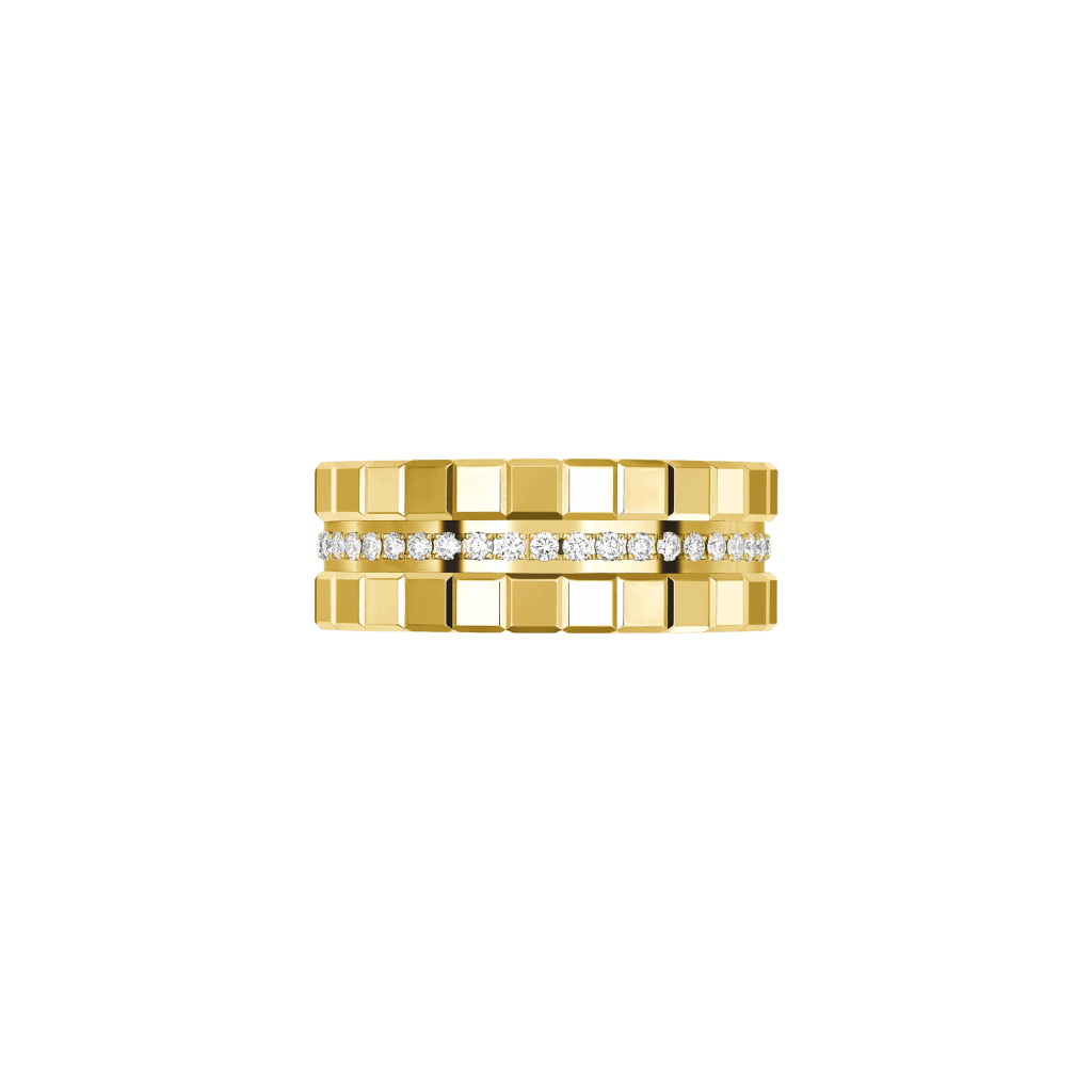 Chopard Ice Cube Mini ring geelgoud met diamant - 827005-0042 - #3 Chopard Ice Cube Mini ring geelgoud met diamant - 827005-0042 - #3