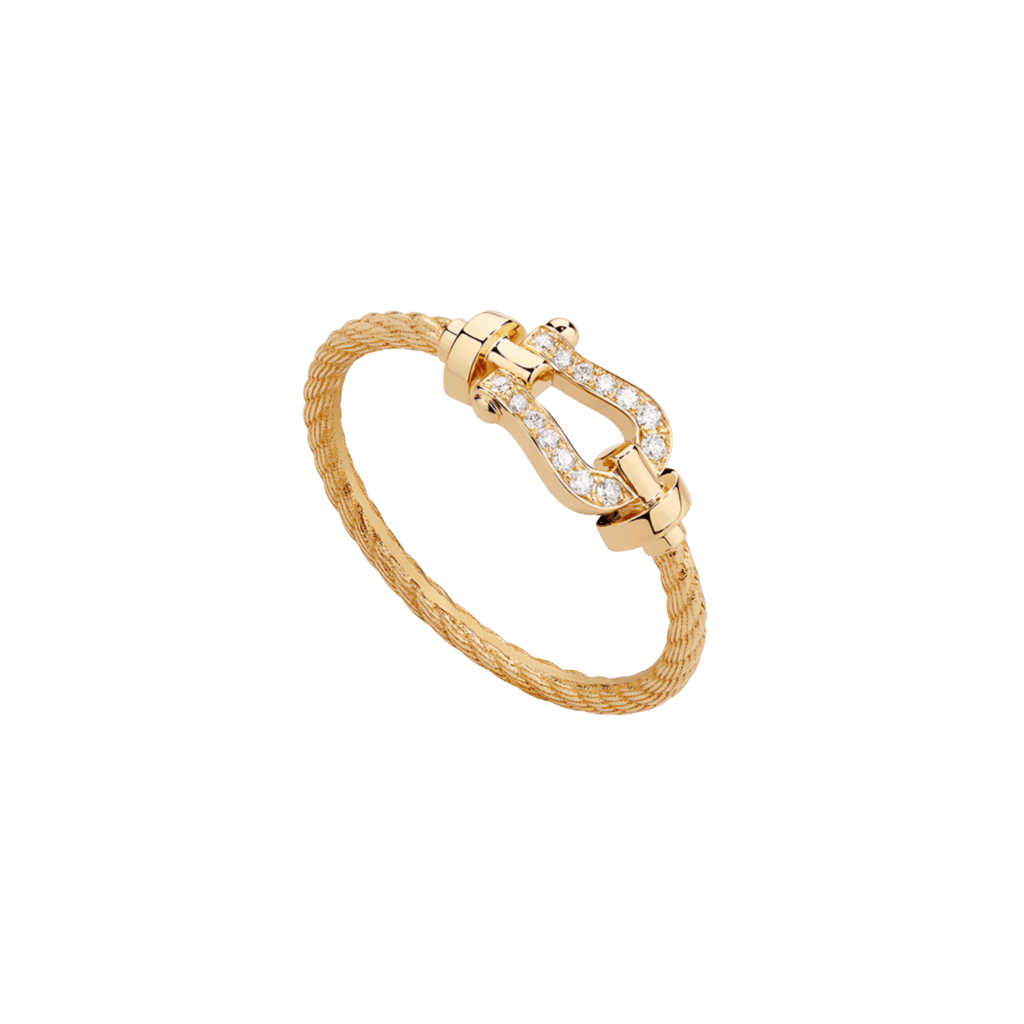 Fred Force 10 ring geelgoud met diamant - 4B0966-000 - #1 Fred Force 10 ring geelgoud met diamant - 4B0966-000 - #1