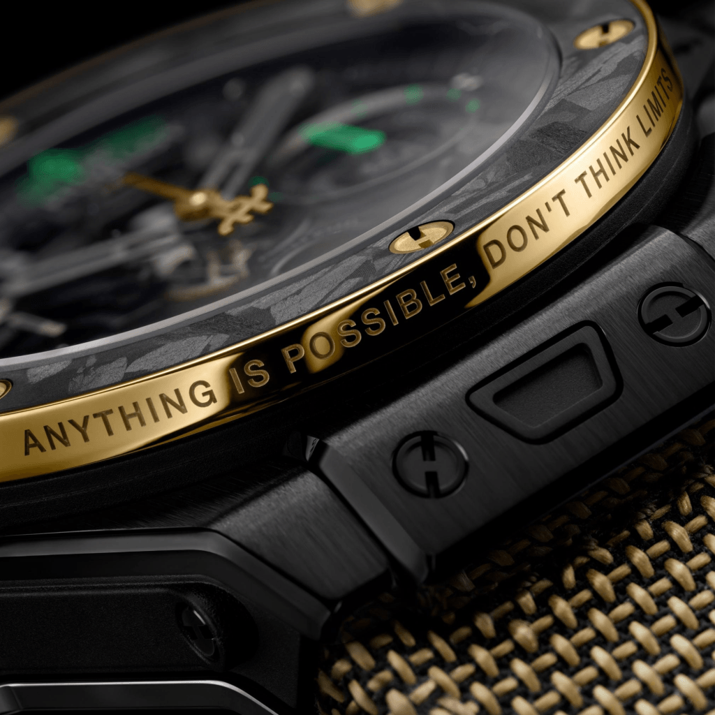 Hublot Big Bang Unico Reloaded Usain Bolt Ceramic Carbon 44mm - 421.CQ.1140.NR.USB26 - #4 Hublot Big Bang Unico Reloaded Usain Bolt Ceramic Carbon 44mm - 421.CQ.1140.NR.USB26 - #4