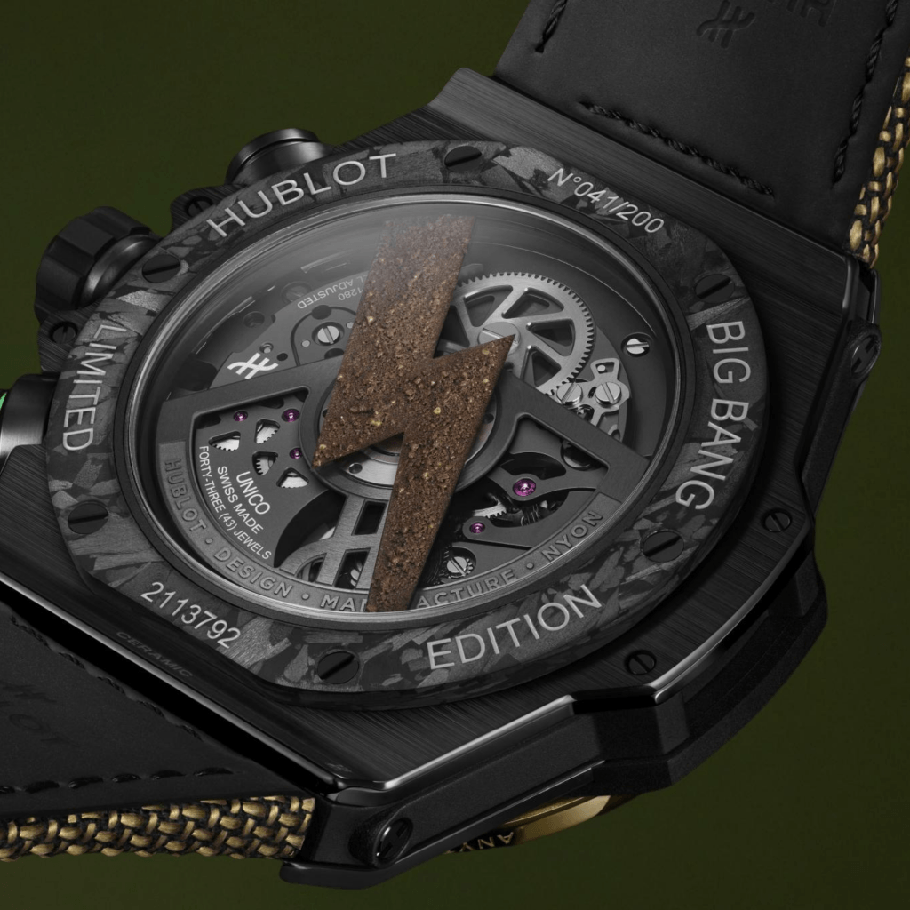 Hublot Big Bang Unico Reloaded Usain Bolt Ceramic Carbon 44mm - 421.CQ.1140.NR.USB26 - #2 Hublot Big Bang Unico Reloaded Usain Bolt Ceramic Carbon 44mm - 421.CQ.1140.NR.USB26 - #2