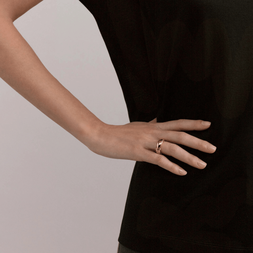 Vhernier Calla ring roodgoud - 0N1652A0100530 - #5 Vhernier Calla ring roodgoud - 0N1652A0100530 - #5