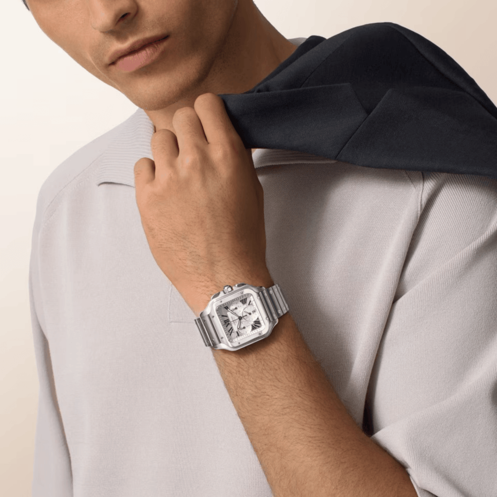 Cartier Santos De Cartier Chronograph - WSSA0083 - #2 Cartier Santos De Cartier Chronograph - WSSA0083 - #2