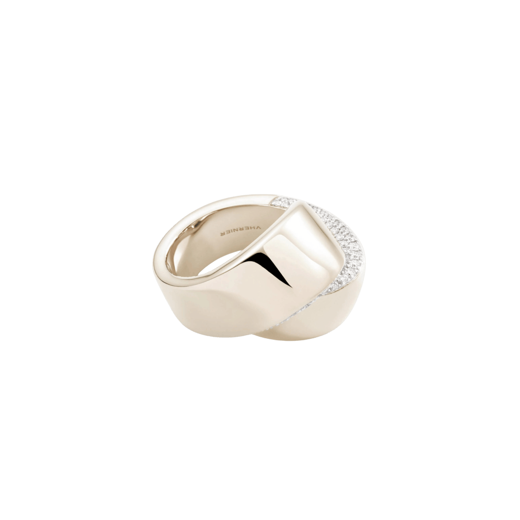 Vhernier Abbraccio ring witgoud met diamant - PG1511A0365550 - #3 Vhernier Abbraccio ring witgoud met diamant - PG1511A0365550 - #3