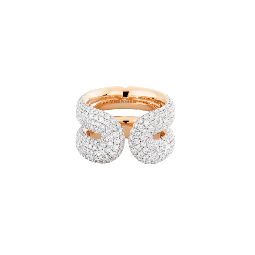 Vhernier Mon Jeu ring roodgoud met diamant - 0G1832A0010560 - #3 Vhernier Mon Jeu ring roodgoud met diamant - 0G1832A0010560 - #3