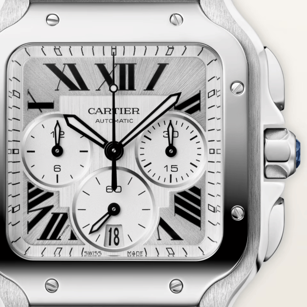 Cartier Santos De Cartier Chronograph - WSSA0083 - #3 Cartier Santos De Cartier Chronograph - WSSA0083 - #3