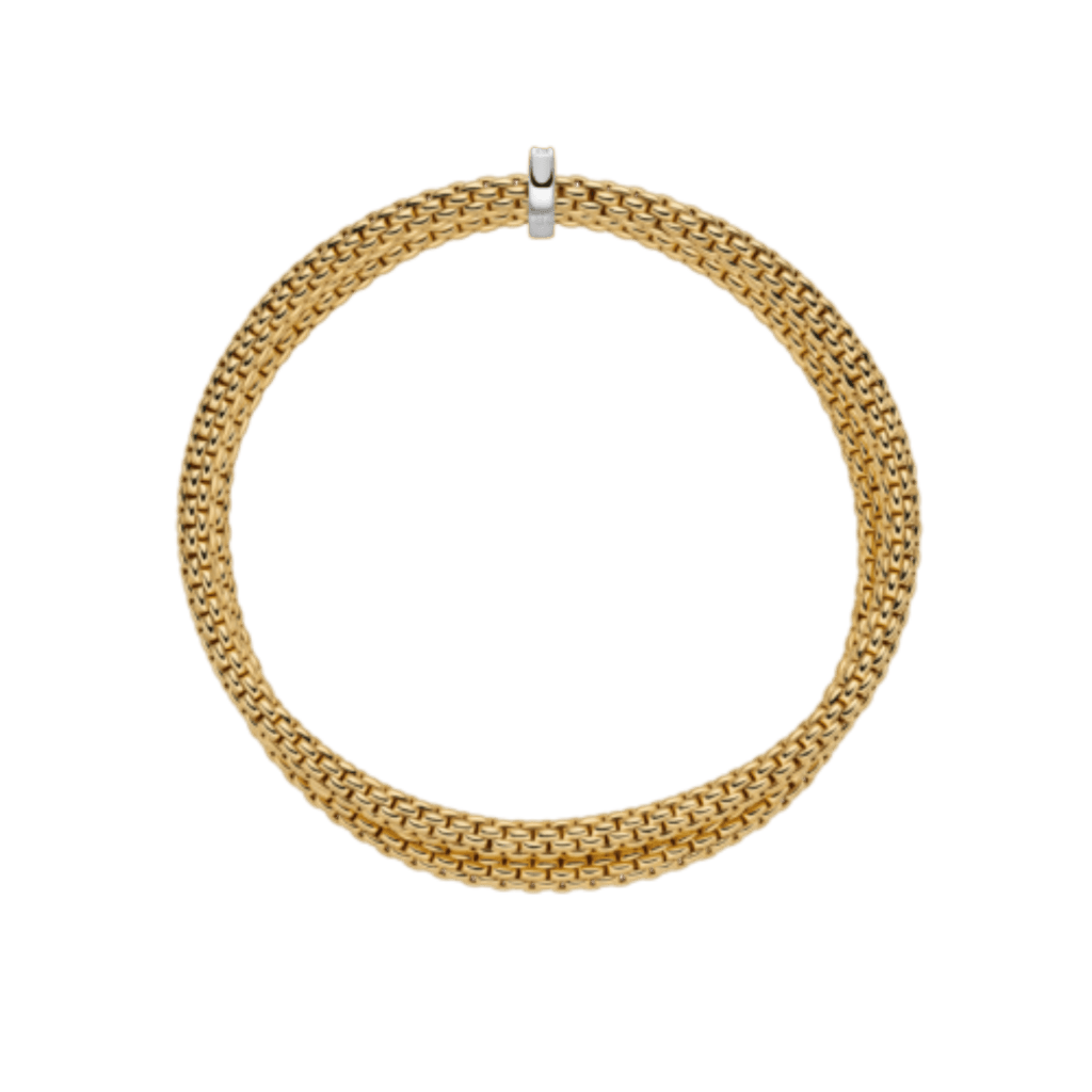 FOPE Prima Twins armband geelgoud met diamant - 74008BX_BB_G_XBX_00M - #4 FOPE Prima Twins armband geelgoud met diamant - 74008BX_BB_G_XBX_00M - #4