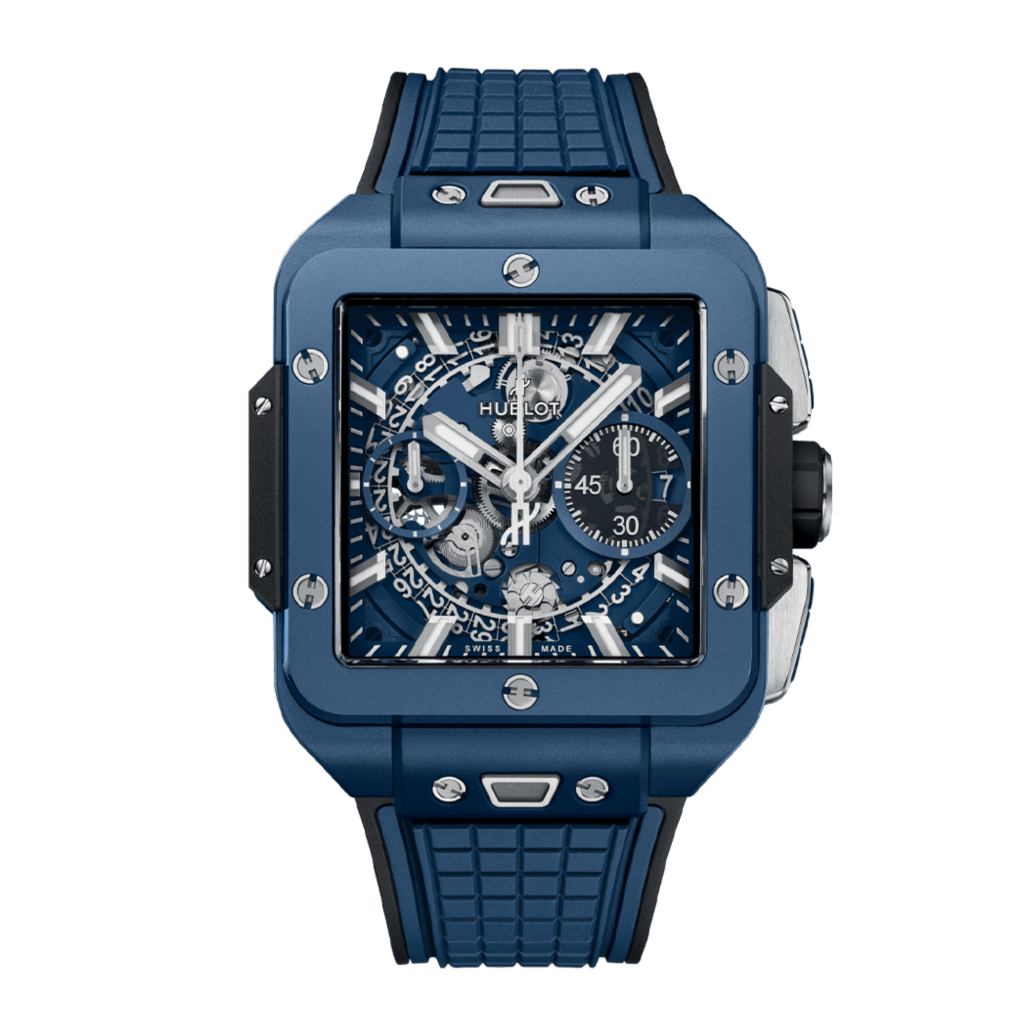 Hublot Square Bang Unico Titanium Blue 42mm - 821.NX.5170.RX - #1 Hublot Square Bang Unico Titanium Blue 42mm - 821.NX.5170.RX - #1