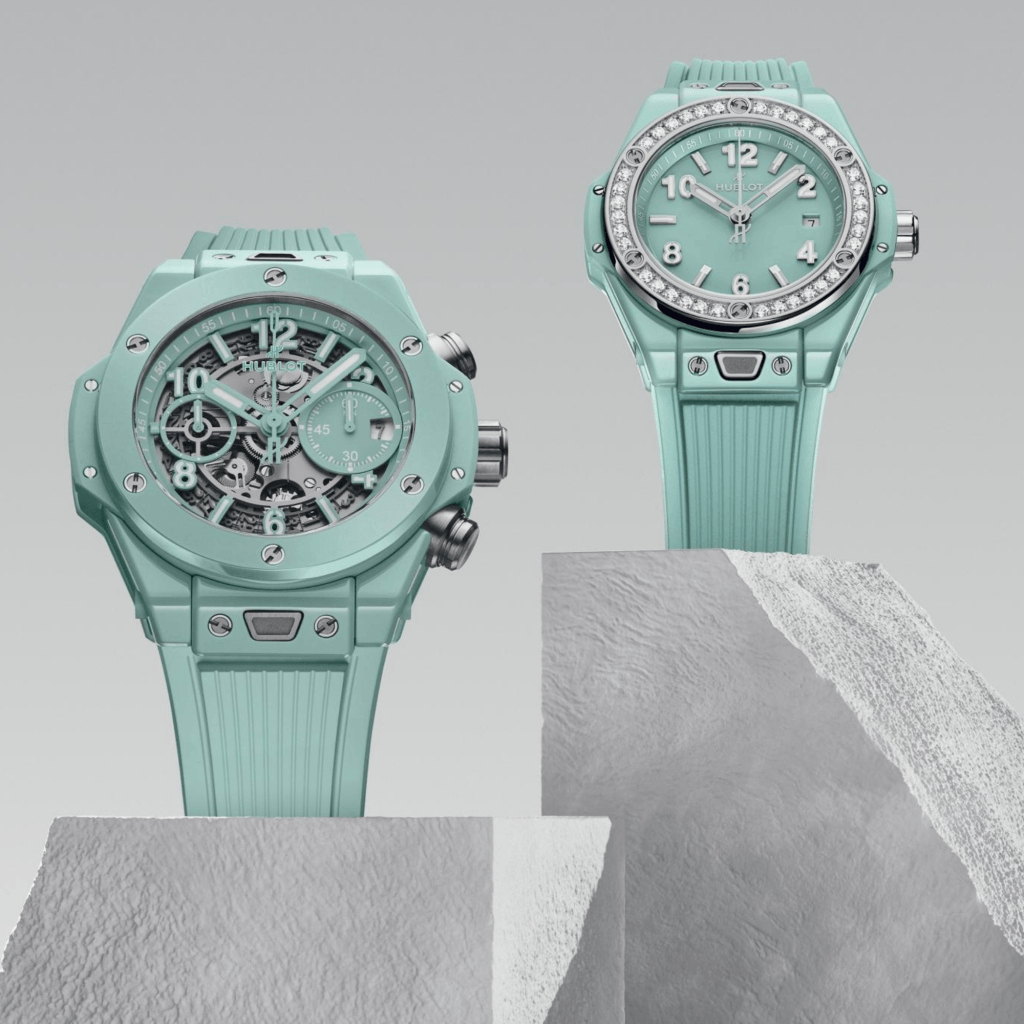 Hublot Big Bang One Click Mint Green Ceramic Diamonds 33mm - 485.GS.5271.RX.1204 - #4 Hublot Big Bang One Click Mint Green Ceramic Diamonds 33mm - 485.GS.5271.RX.1204 - #4