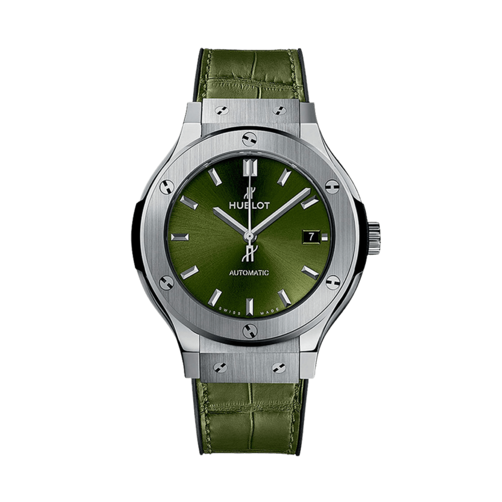 Hublot Classic Fusion Titanium Green 38mm - 565.NX.8970.LR - #1 Hublot Classic Fusion Titanium Green 38mm - 565.NX.8970.LR - #1