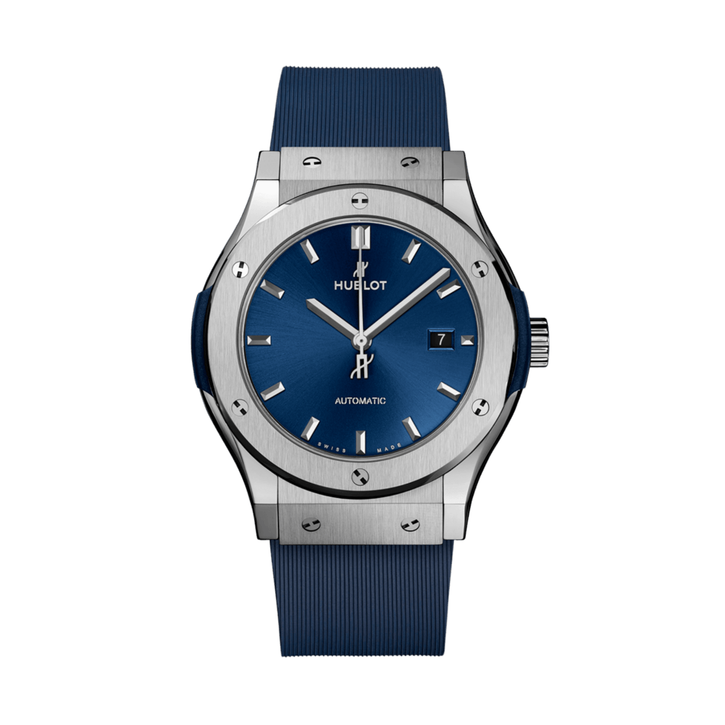 Hublot Classic Fusion Titanium Blue 42mm - 542.NX.7170.LR - #1 Hublot Classic Fusion Titanium Blue 42mm - 542.NX.7170.LR - #1