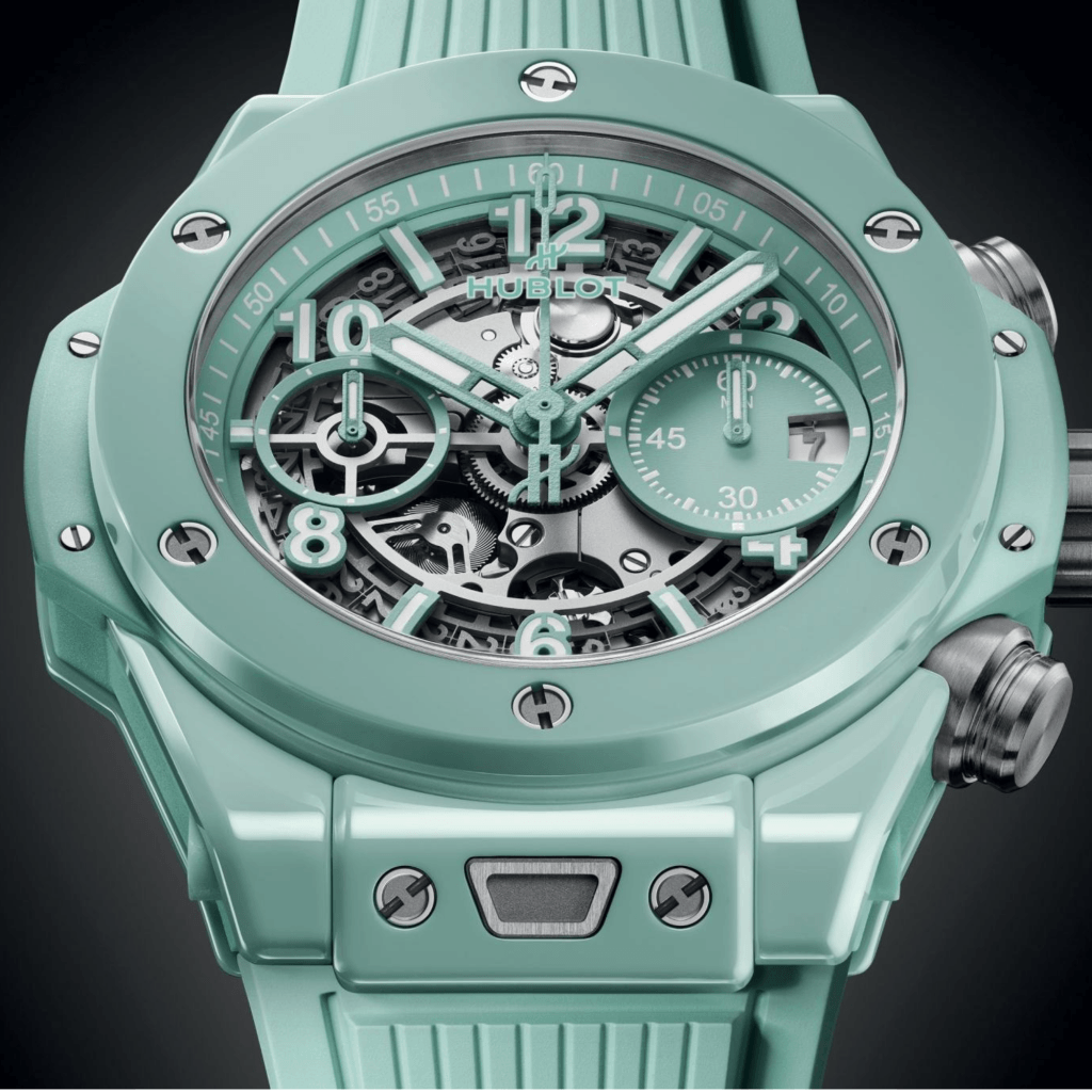 Hublot Big Bang Unico Mint Green Ceramic 42mm - 441.GS.5221.RX - #3 Hublot Big Bang Unico Mint Green Ceramic 42mm - 441.GS.5221.RX - #3