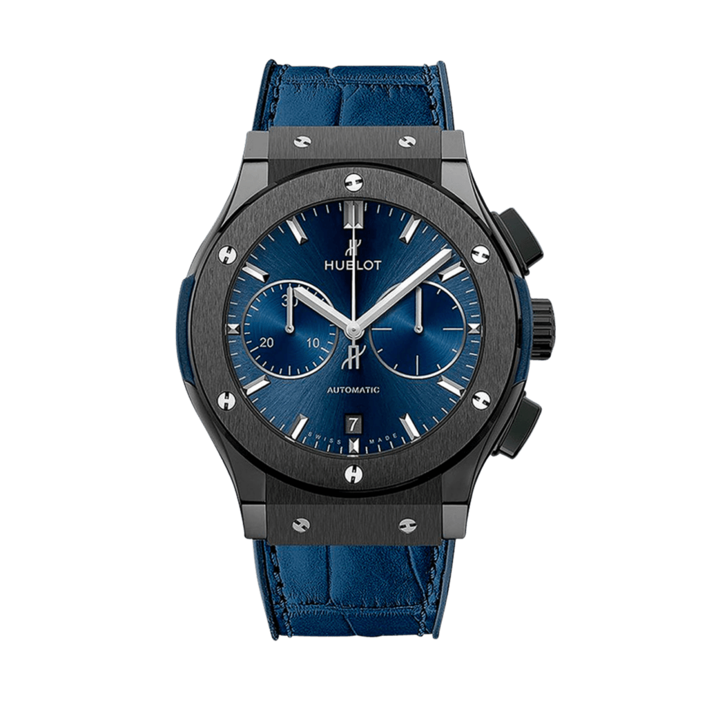 Hublot Classic Fusion Ceramic Blue Chronograph 45mm - 521.CM.7170.LR - #1 Hublot Classic Fusion Ceramic Blue Chronograph 45mm - 521.CM.7170.LR - #1