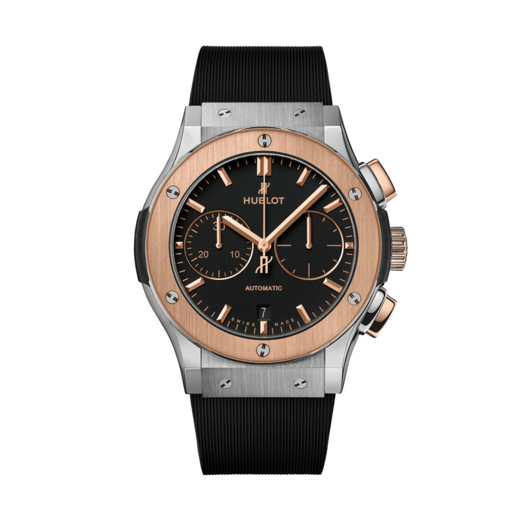 Hublot Classic Fusion Chronograph Titanium King Gold 45mm - 521.NO.1181.RX - #1 Hublot Classic Fusion Chronograph Titanium King Gold 45mm - 521.NO.1181.RX - #1