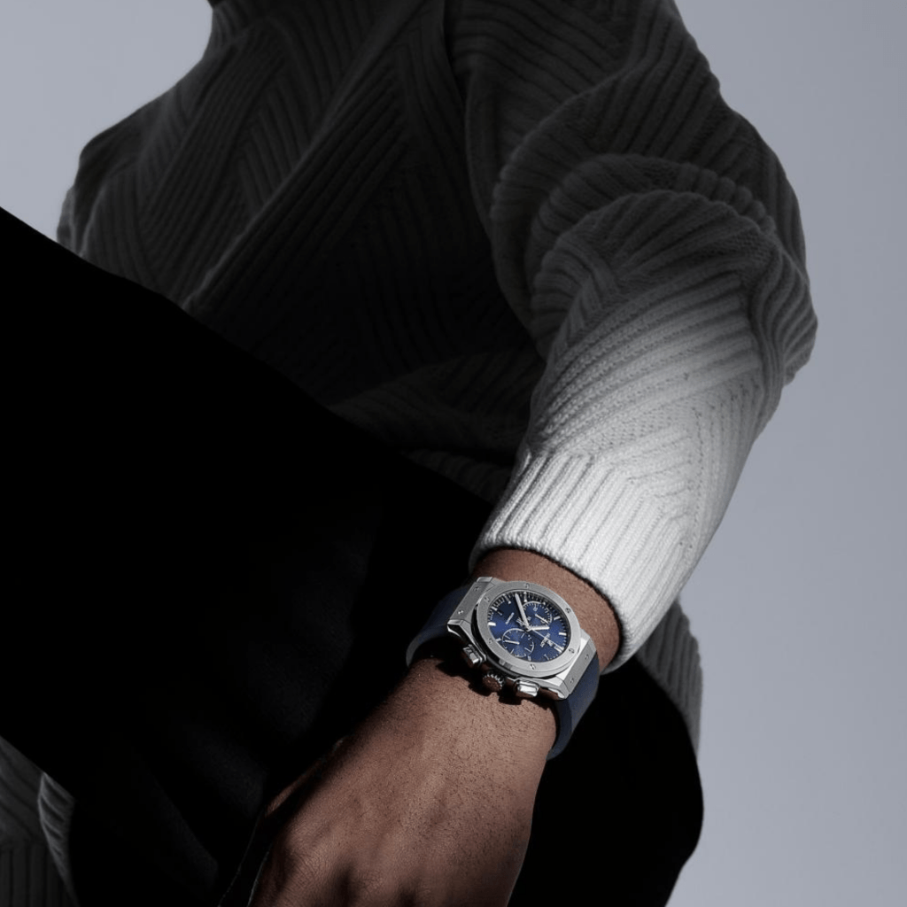 Hublot Classic Fusion Chronograph Chronograph Titanium Blue 45mm - 521.NX.7170.RX - #2 Hublot Classic Fusion Chronograph Chronograph Titanium Blue 45mm - 521.NX.7170.RX - #2