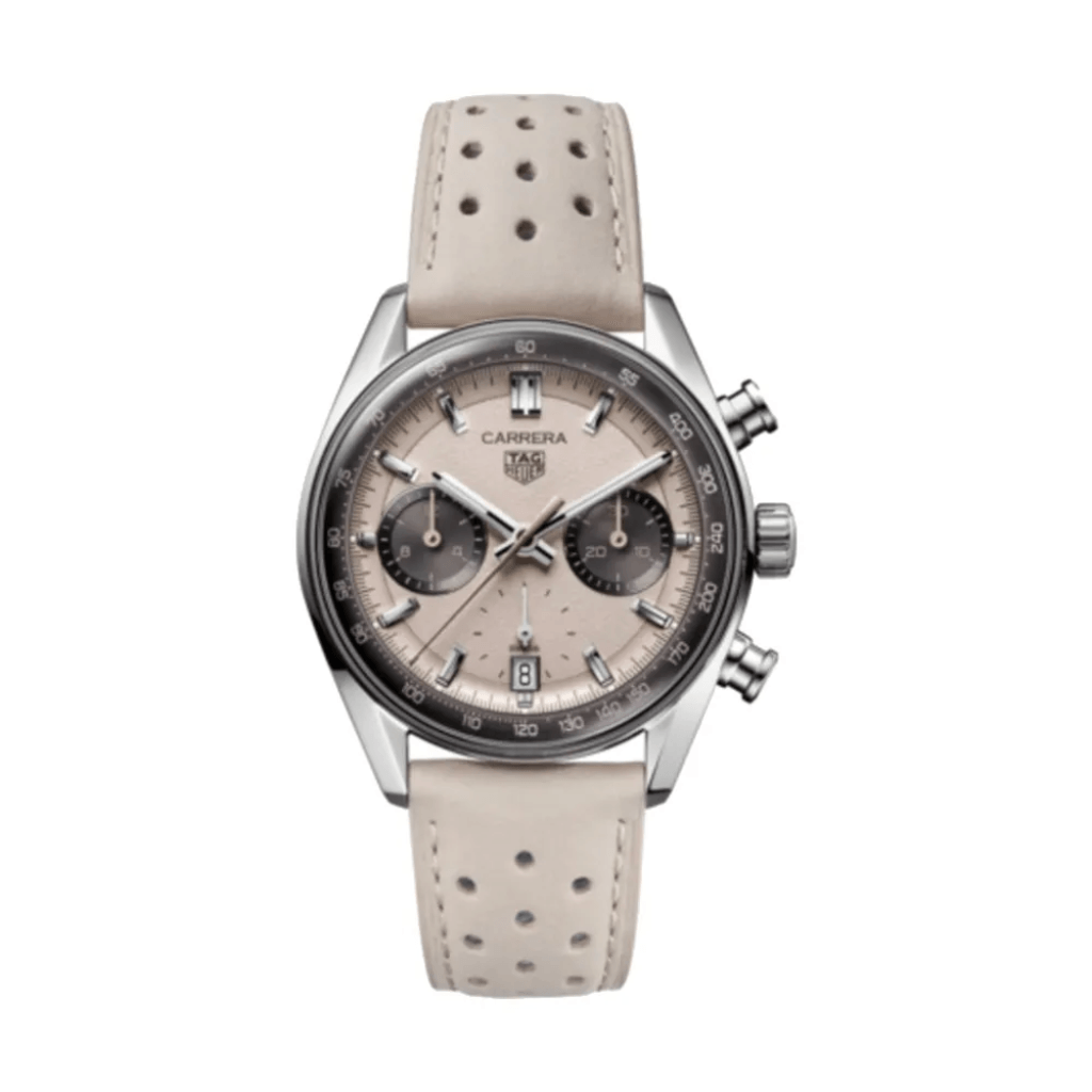 TAG Heuer Carrera Chronograph Glass Box Sand Racing 39mm - CBS221H.FC8366 - #1 TAG Heuer Carrera Chronograph Glass Box Sand Racing 39mm - CBS221H.FC8366 - #1