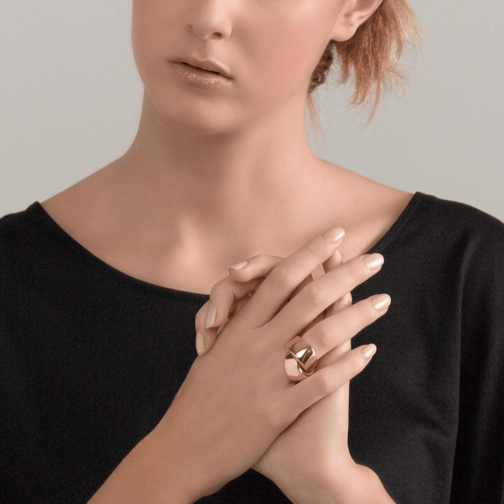 Vhernier Abbraccio ring roodgoud - 0N1511A0100560 - #5 Vhernier Abbraccio ring roodgoud - 0N1511A0100560 - #5