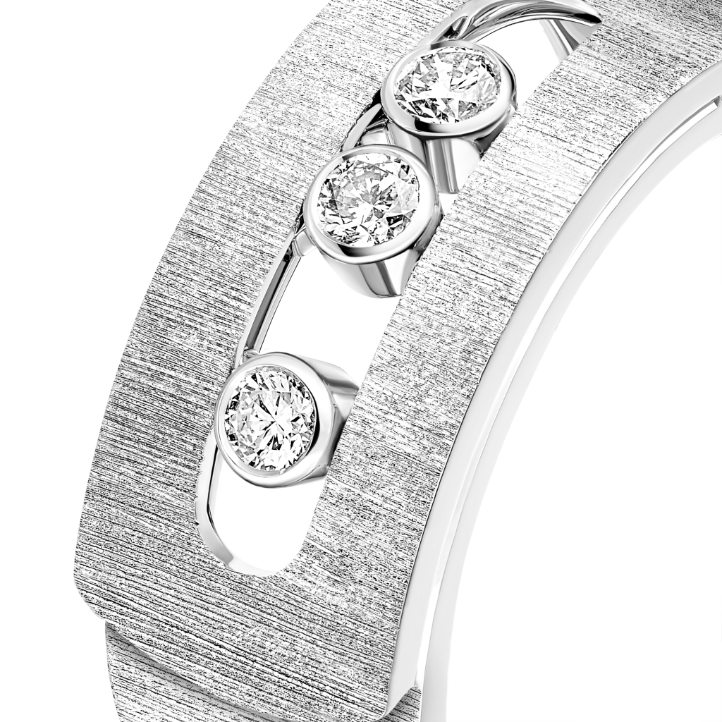 Messika Move Noa Cisele ring witgoud met diamant - 14499-WG - #3 Messika Move Noa Cisele ring witgoud met diamant - 14499-WG - #3