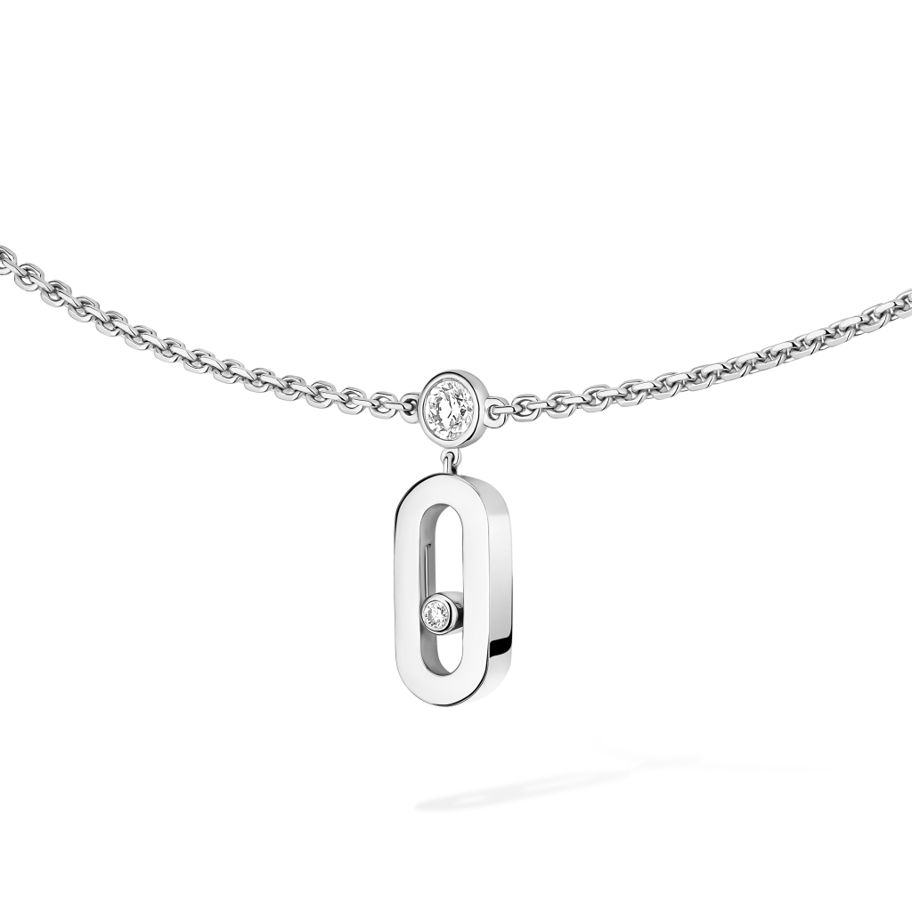 Messika Move Uno collier witgoud met diamant - 14588-WG - #3 Messika Move Uno collier witgoud met diamant - 14588-WG - #3