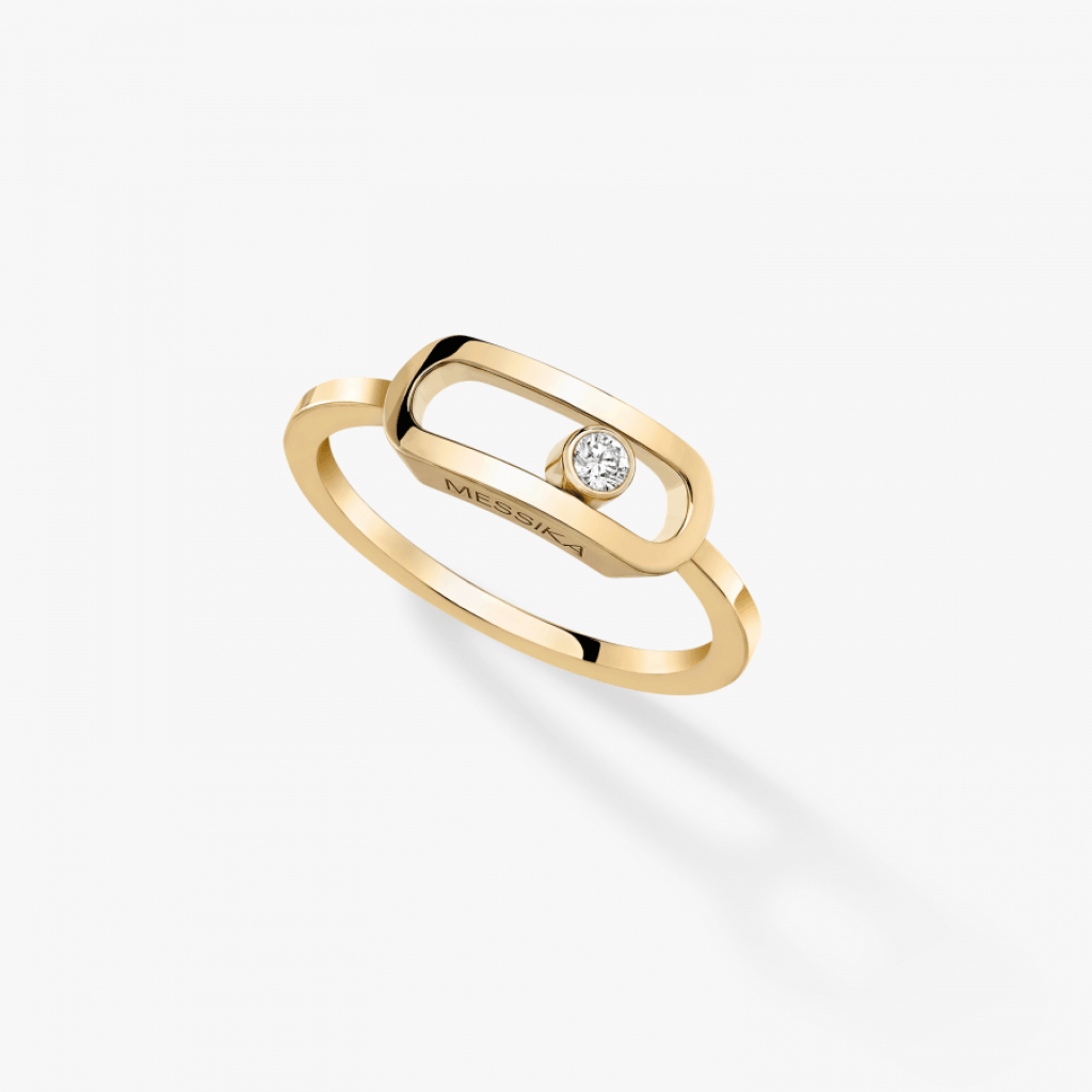 Messika Move Uno ring geelgoud met diamant - 12390-YG - #1 Messika Move Uno ring geelgoud met diamant - 12390-YG - #1