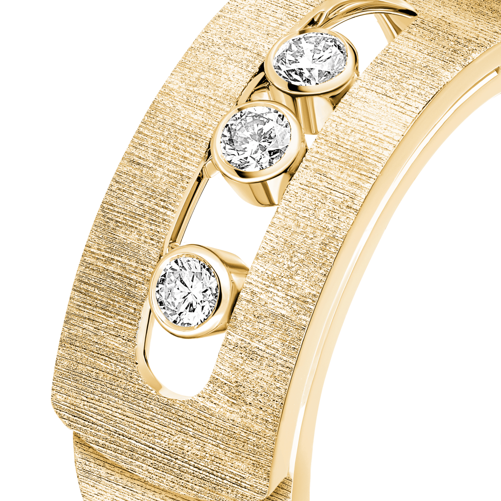 Messika Move Noa Cisele ring geelgoud met diamant - 14499-YG - #3 Messika Move Noa Cisele ring geelgoud met diamant - 14499-YG - #3