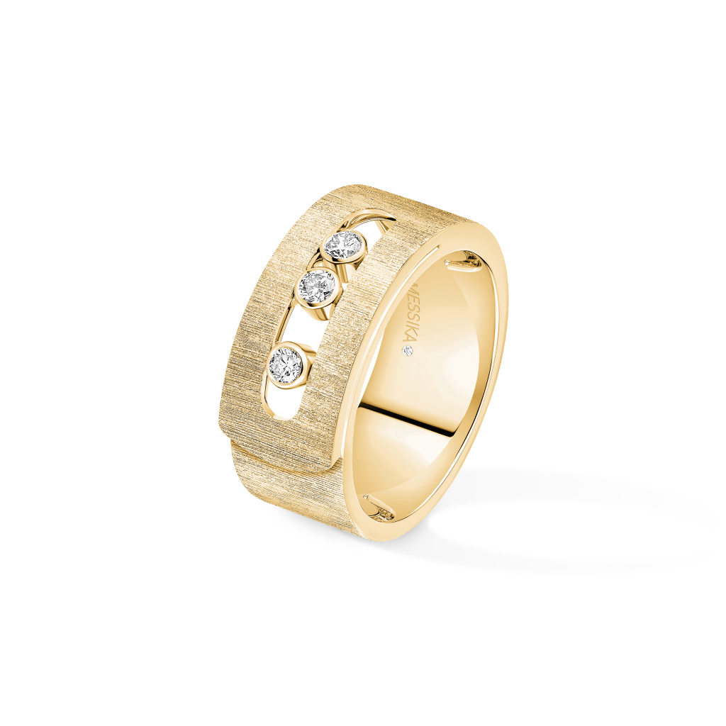 Messika Move Noa Cisele ring geelgoud met diamant - 14499-YG - #1 Messika Move Noa Cisele ring geelgoud met diamant - 14499-YG - #1