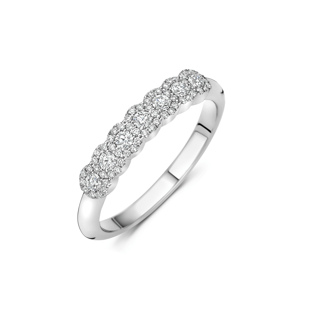 Schaap en Citroen Diamonds ring witgoud - #1 Schaap en Citroen Diamonds ring witgoud - #1