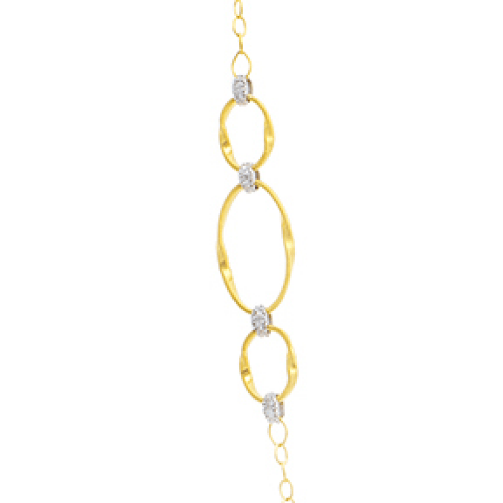 Marco Bicego Marrakech collier geelgoud met diamant - CG774-B2 - #2 Marco Bicego Marrakech collier geelgoud met diamant - CG774-B2 - #2