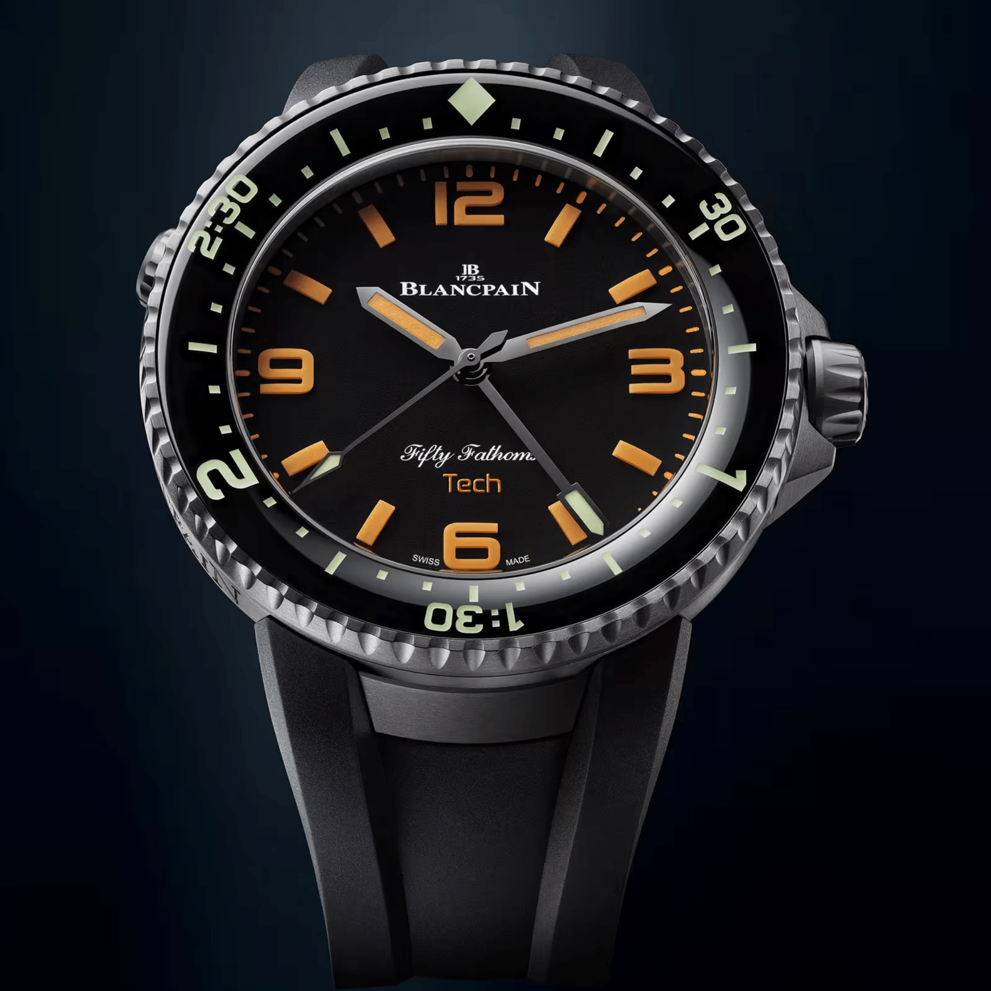 Blancpain Fifty Fathoms 70th Anniversary Tech Gombessa 47mm - 5019-12B30-64A - #12 Blancpain Fifty Fathoms 70th Anniversary Tech Gombessa 47mm - 5019-12B30-64A - #12