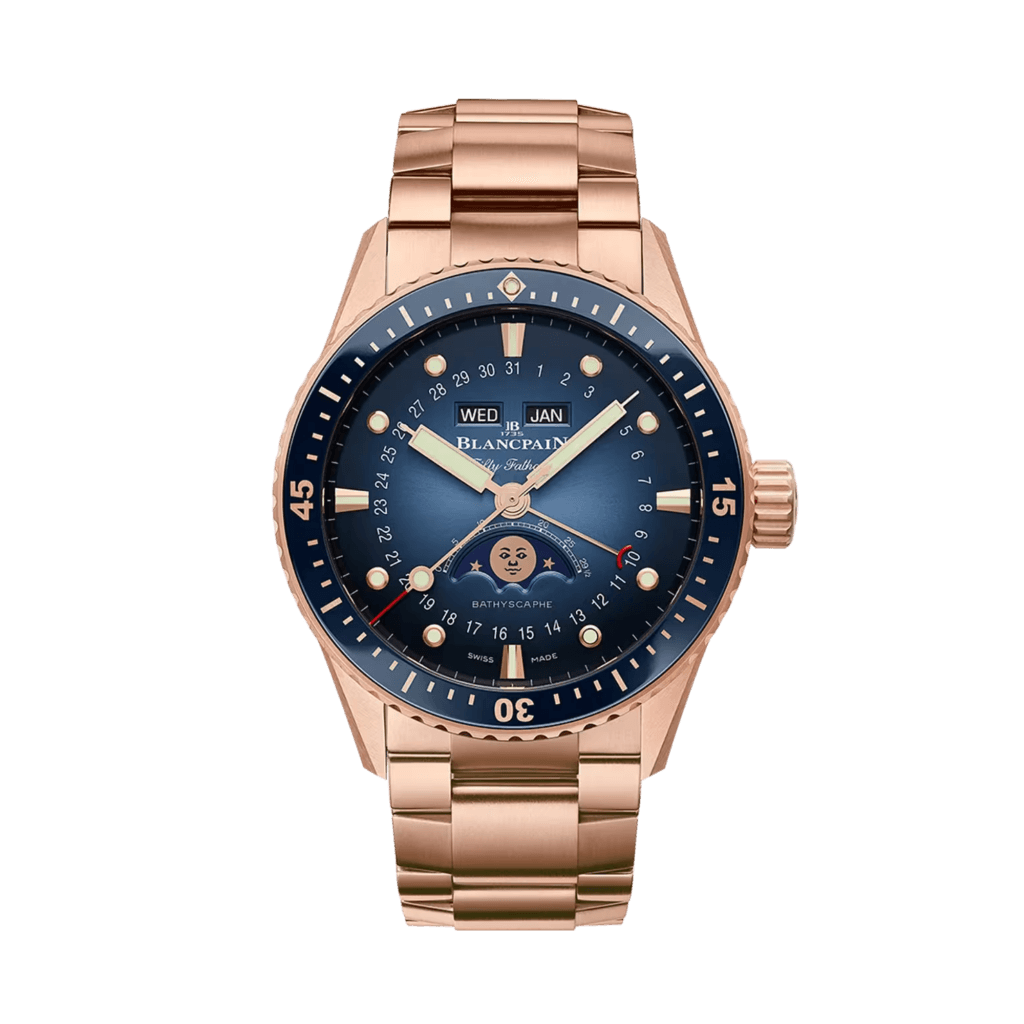 Blancpain Fifty Fathoms Bathyscaphe Quantième Complet 43mm - 5054-3640-O76S - #1 Blancpain Fifty Fathoms Bathyscaphe Quantième Complet 43mm - 5054-3640-O76S - #1