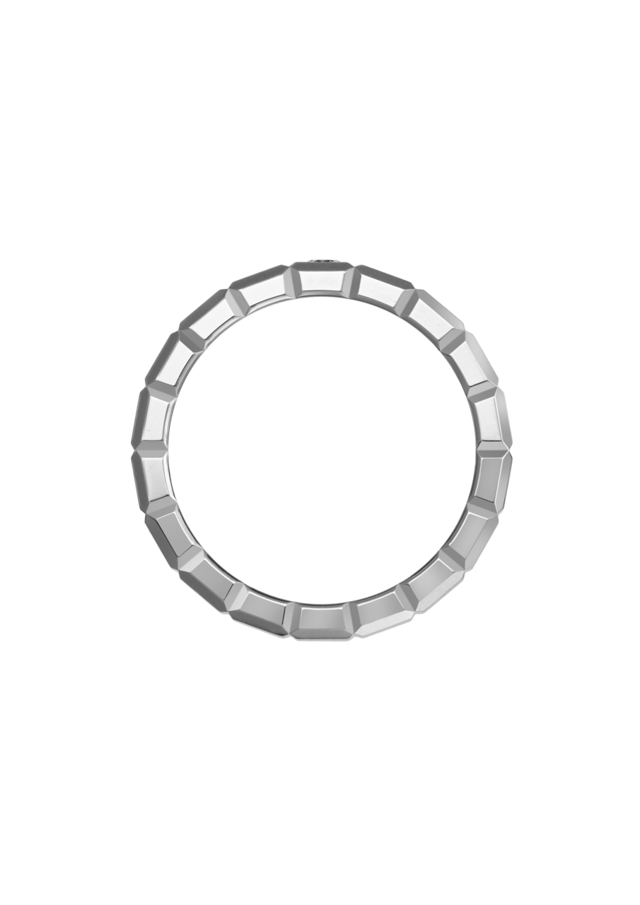 Chopard Ice Cube Medium ring witgoud met diamant - 829834-1068 - #5 Chopard Ice Cube Medium ring witgoud met diamant - 829834-1068 - #5