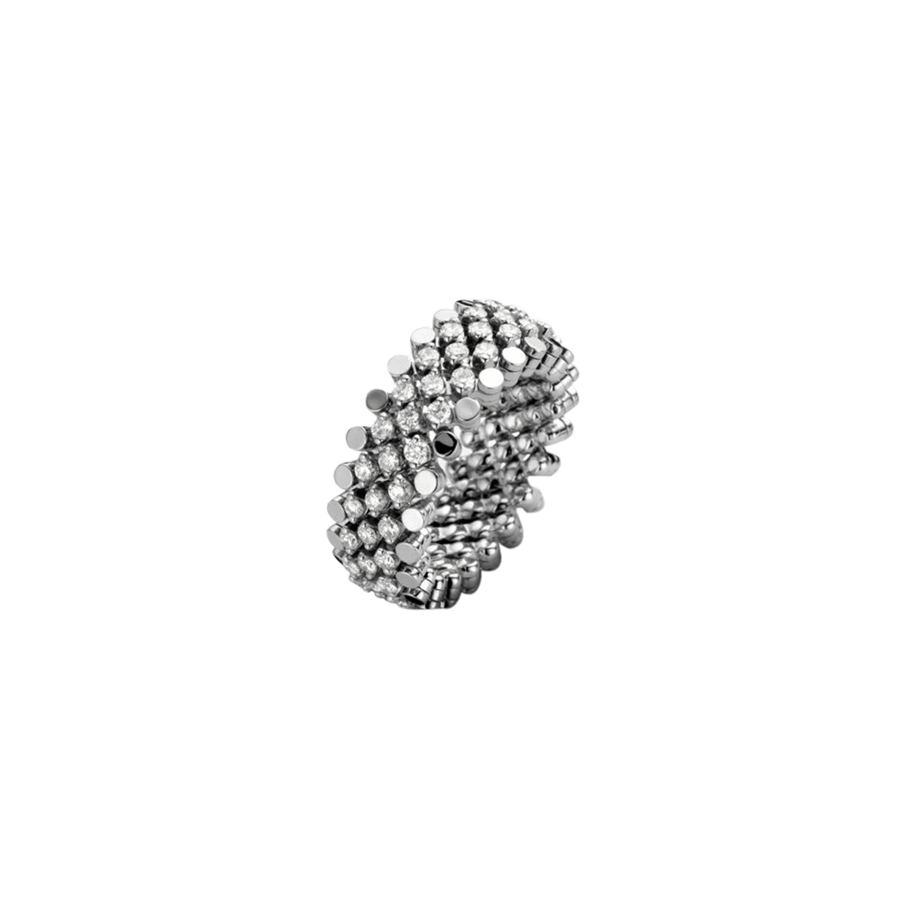Serafino Consoli Brevetto Classic ring witgoud met diamant - RMS5M2WGWD - #4 Serafino Consoli Brevetto Classic ring witgoud met diamant - RMS5M2WGWD - #4