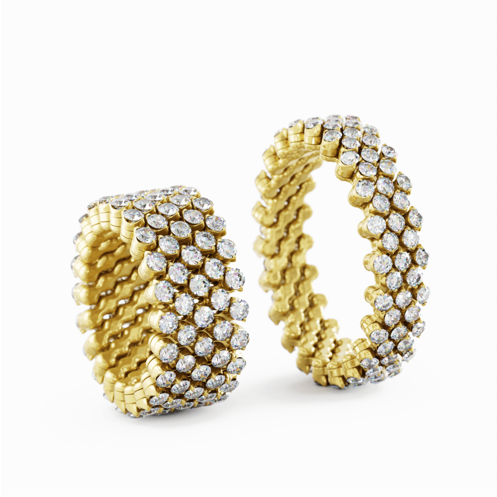 Serafino Consoli Brevetto Classic ring geelgoud met diamant - RMS5F2YGWD - #5 Serafino Consoli Brevetto Classic ring geelgoud met diamant - RMS5F2YGWD - #5