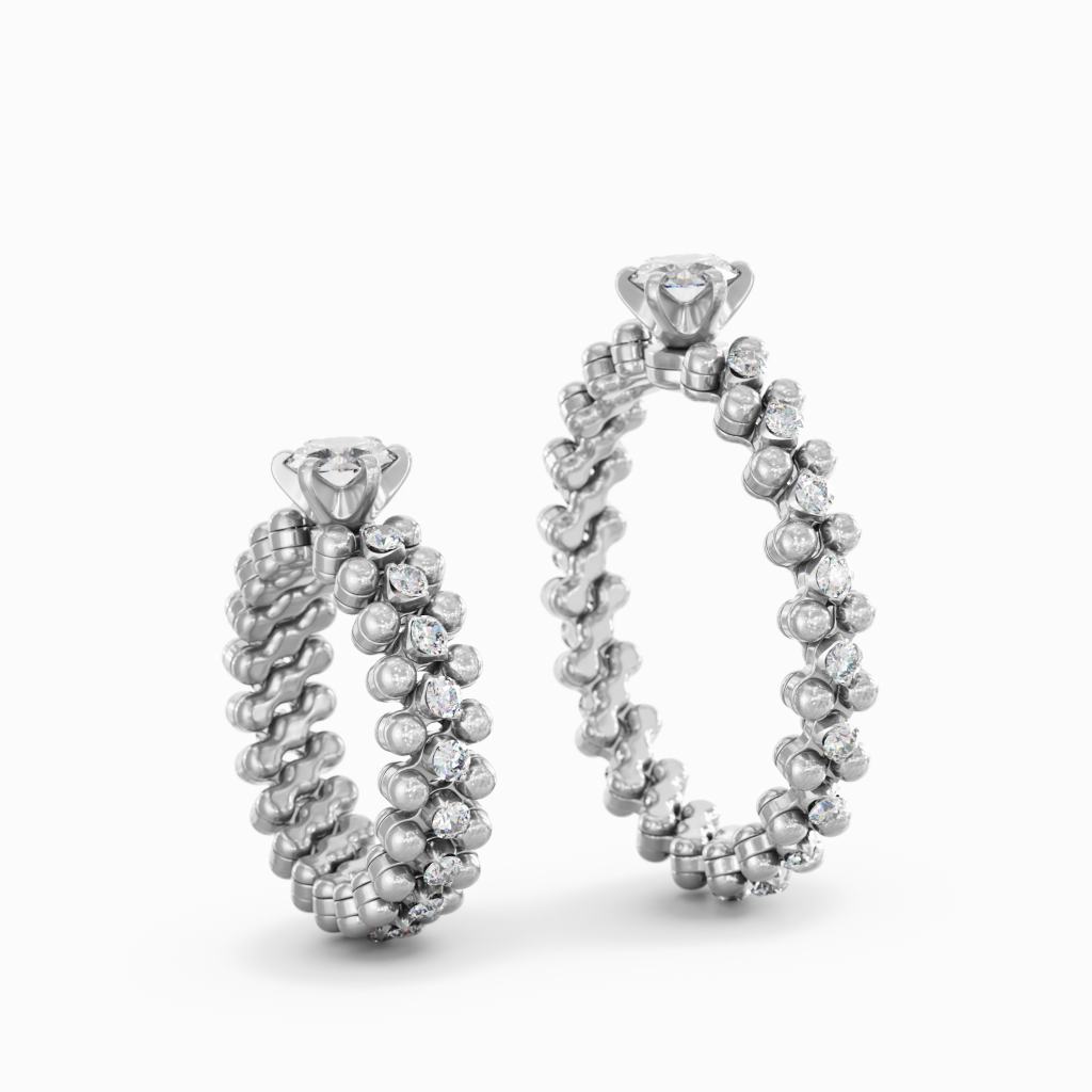 Serafino Consoli Unico ring witgoud met diamant - RMSSLWD0503M2WGWD GIA - #2 Serafino Consoli Unico ring witgoud met diamant - RMSSLWD0503M2WGWD GIA - #2