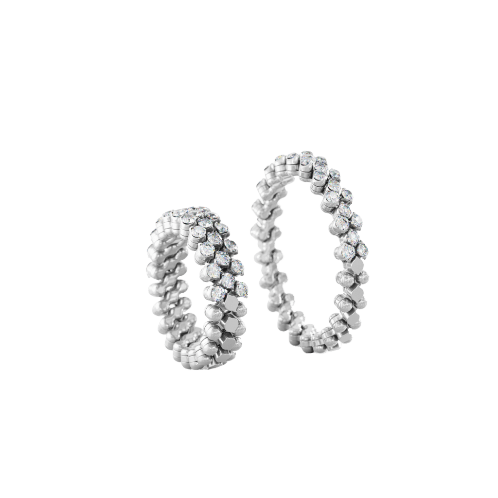 Serafino Consoli Brevetto Classic ring witgoud met diamant - RMS3H2WGWD - #5 Serafino Consoli Brevetto Classic ring witgoud met diamant - RMS3H2WGWD - #5