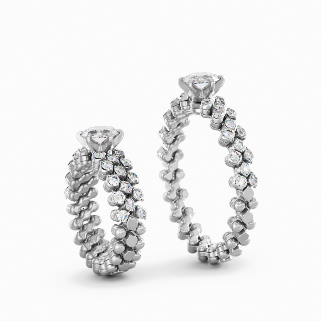Serafino Consoli Unico ring witgoud met diamant - RMSSLWD0753H2WGWD GIA - #2 Serafino Consoli Unico ring witgoud met diamant - RMSSLWD0753H2WGWD GIA - #2