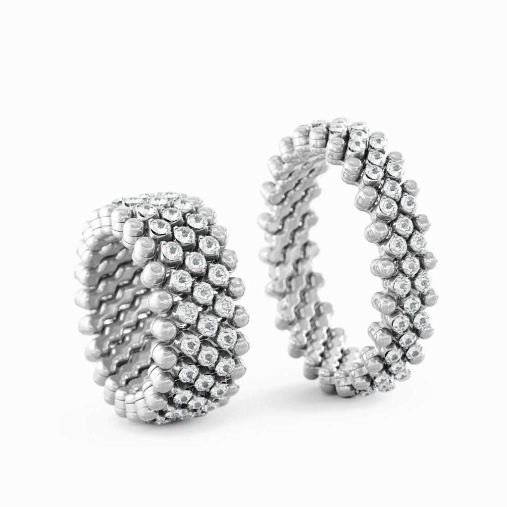 Serafino Consoli Brevetto Classic ring witgoud met diamant - RMS5M2WGWD - #6 Serafino Consoli Brevetto Classic ring witgoud met diamant - RMS5M2WGWD - #6