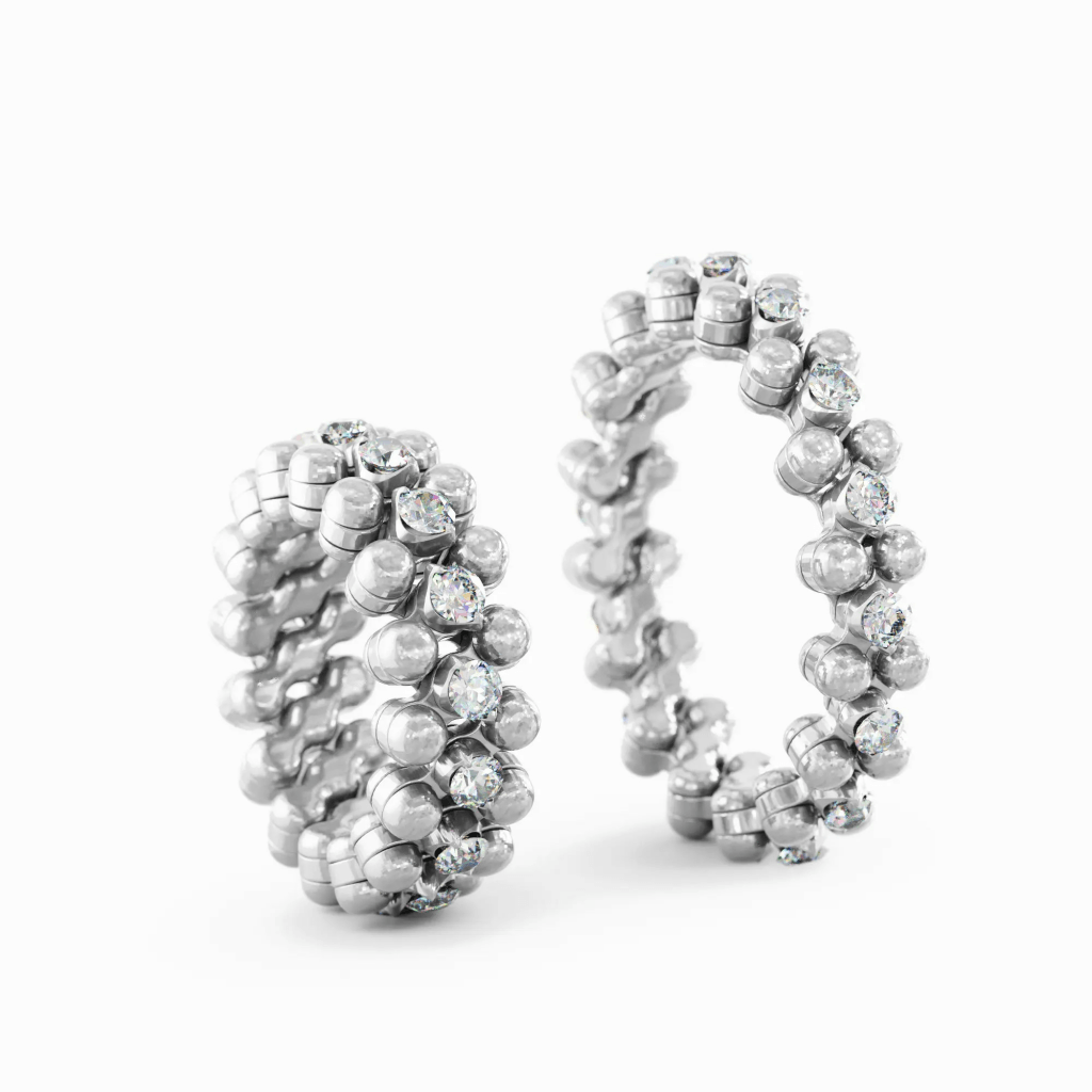 Serafino Consoli Brevetto Classic ring witgoud met diamant - RMS3M7WGWD - #4 Serafino Consoli Brevetto Classic ring witgoud met diamant - RMS3M7WGWD - #4