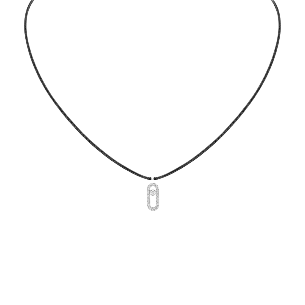 Messika Cares collier witgoud met diamant - 14142-WG - #1 Messika Cares collier witgoud met diamant - 14142-WG - #1