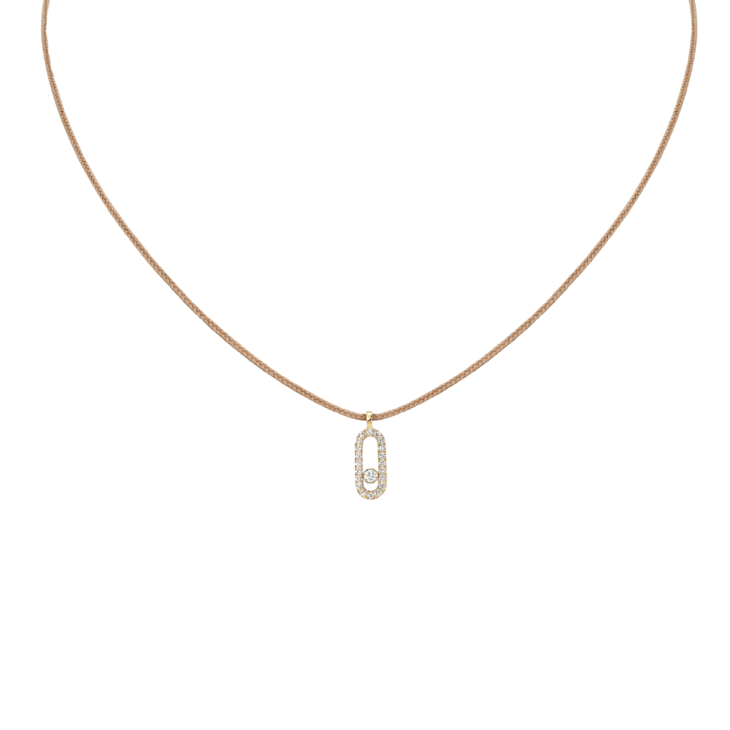 Messika Cares collier geelgoud met diamant - 14105-YG - #1 Messika Cares collier geelgoud met diamant - 14105-YG - #1
