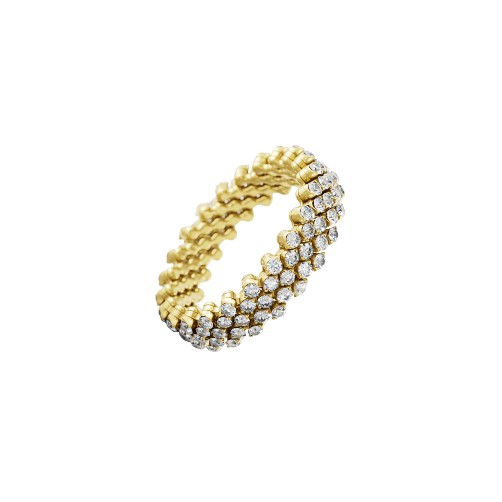 Serafino Consoli Brevetto Classic ring geelgoud met diamant - RMS5F2YGWD - #7 Serafino Consoli Brevetto Classic ring geelgoud met diamant - RMS5F2YGWD - #7